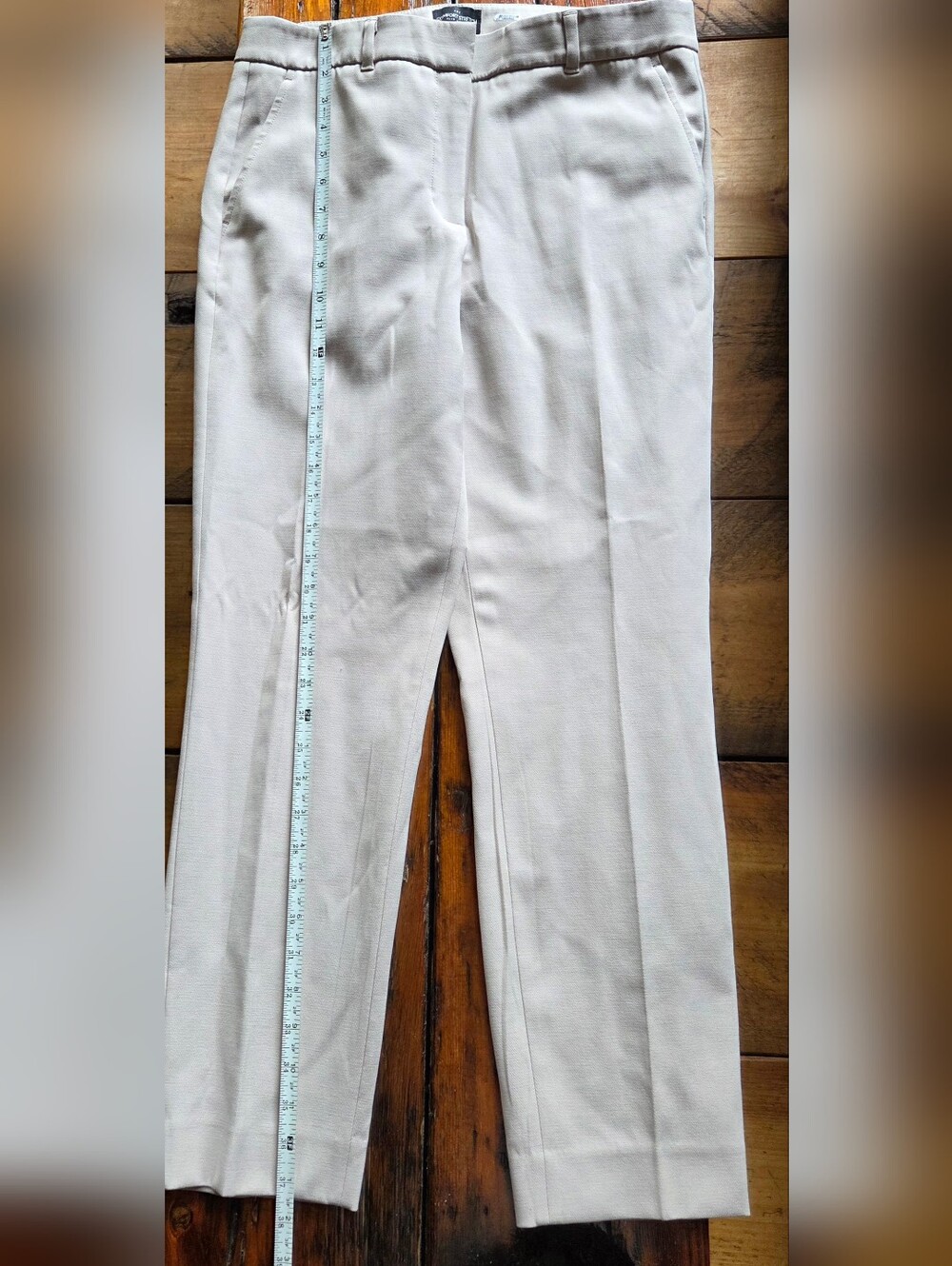 White House Black Market Light Beige Dress Pants